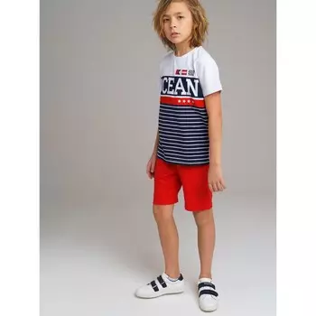 Комплект для мальчика PlayToday: футболка и шорты, рост 140 см
