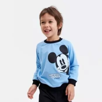 Костюм для мальчика «Микки Маус», свитшот, брюки, DISNEY, 104 см