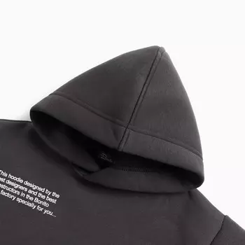 Комплект для мальчика (толстовка,брюки), цвет графитовый, рост 98 см