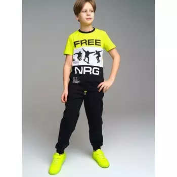 Комплект для мальчиков: футболка, брюки, рост 170 см
