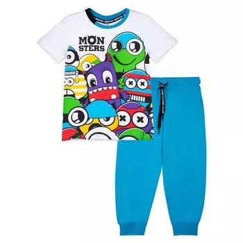 Комплект для мальчиков: футболка, брюки, рост 104 см