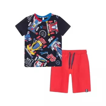 Комплект для мальчиков: футболка, шорты, рост 122 см