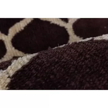 Комплект для ванной 50х70 см и 40х50 см, рисунок Эмма бежевый