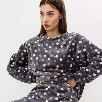 Пижама женская (джемпер, брюки) Mark Formelle, серая, размер 44