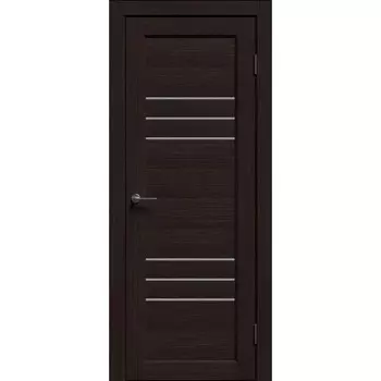Комплект межкомнатной двери «А-6/04», со стеклом, 2000700 мм, цвет венге