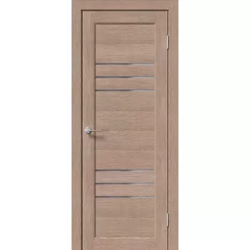 Комплект межкомнатной двери «А-6/10», со стеклом, 2000900 мм, цвет дуб светлый