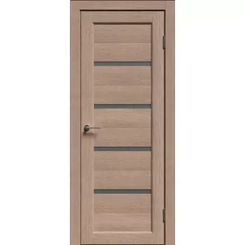 Комплект межкомнатной двери «B-2/10», со стеклом, 2000600 мм, цвет дуб светлый