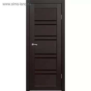 Комплект двери Окинава Венге, черный лакобель 2000х800