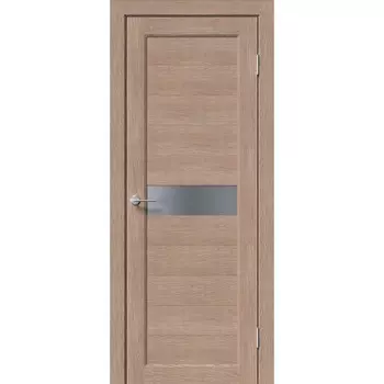 Комплект межкомнатной двери «С-1/10», со стеклом, 2000900 мм, цвет дуб светлый