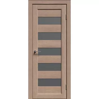 Комплект межкомнатной двери «С-6/10», со стеклом, 2000800 мм, цвет дуб светлый