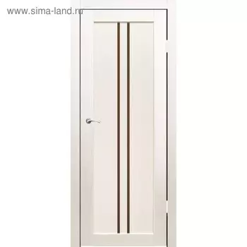 Комплект двери Токио Дуб перламутр, бронза сатин 2000х800