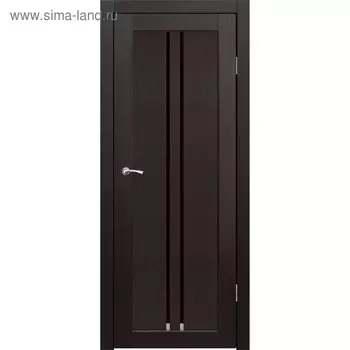 Комплект двери Токио Венге, черный лакобель 2000х900