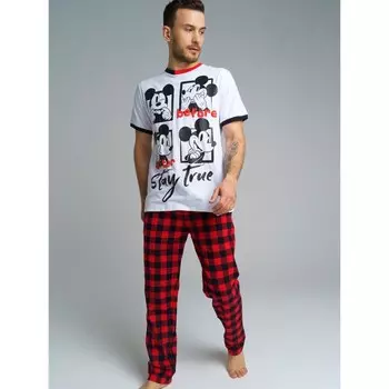 Комплект Family look мужской: футболка, брюки, размер XXL