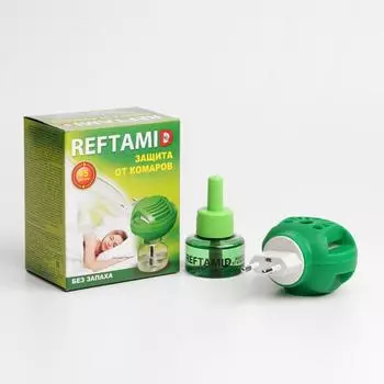 Комплект фумигатор+жидкость «Рефтамид» 45 ночей, без запаха