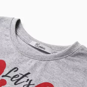 Комплект (футболка/шорты) для мальчика, цвет серый меландж, рост 134 см