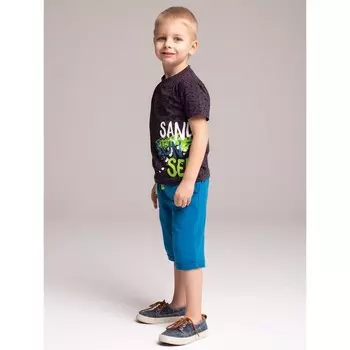 Комплект (футболка, шорты) для мальчика, рост 122 см