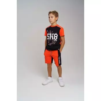 Комплект: футболка, шорты для мальчика, рост 176 см