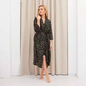 Комплект (халат и комбинация) KAFTAN, 40-42, зел/черн
