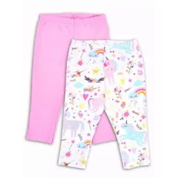 Комплект из двух штанишек «Единорожка», рост 74 см