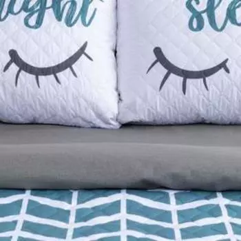 Комплект "Этель" Sleep, покрывало 180х220 ±5 см и наволочки 50х70 - 2 шт, микрофибра