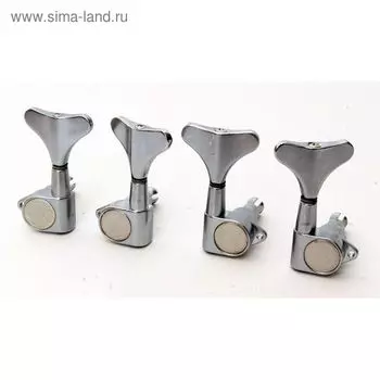 Комплект колковой механики для бас-гитары Caraya MB-1001-CR 2+2