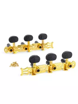 Комплект колковой механики Music Life черный с золотым