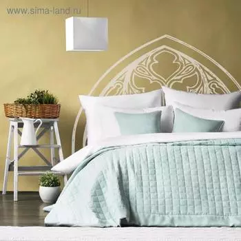 Комплект «Конни»: покрывало 160 х 220 см, наволочки 40 х 40 см - 2 шт, голубой