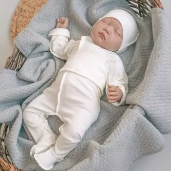 Комплект детский KinDerLitto «Краски детства», 3 предмета, рост 56-62 см, цвет молочный