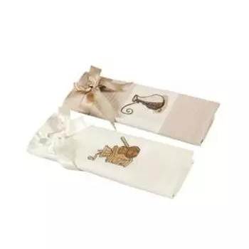 Комплект кухонных полотенец Simin, размер 45x70 см, 2 шт в наборе