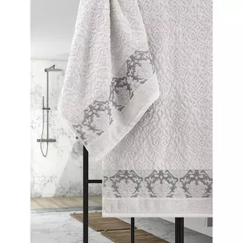 Комплект махровых полотенец Bond, размер 50x90 см, 70x140 см, цвет серый