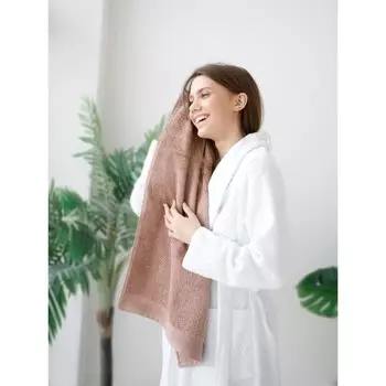 Комплект махровых полотенец Cappuccino, размер 30х50 см, 50х100 см, 70х140 см