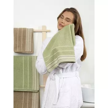 Комплект махровых полотенец Enchanted, размер 50х80 см - 2 шт, 70х130 см - 2 шт