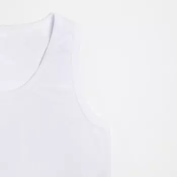 Комплект (майка, трусы) для мальчика, цвет белый, рост 134-140 см (р.34)