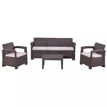 Комплект мебели "Rattan Comfort 5" венге