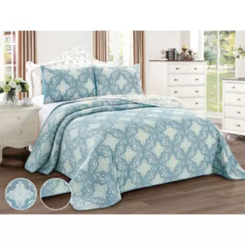 Комплект Melody: покрывало 230 × 250 см, наволочки 50 × 70 см - 2 шт