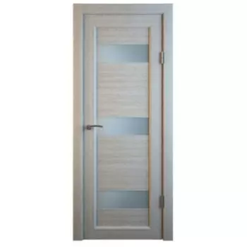 Комплект межкомнатной двери «С-4», со стеклом, 2000900 мм, цвет дуб монтана грей