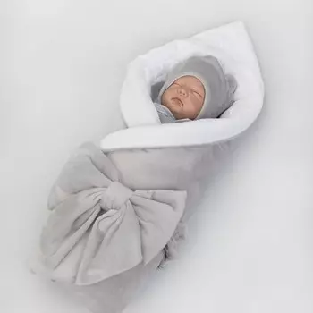 Комплект на выписку демисезонный KinDerLitto «Юный джентльмен-1», 5 предметов, рост 50-56 см, цвет серый