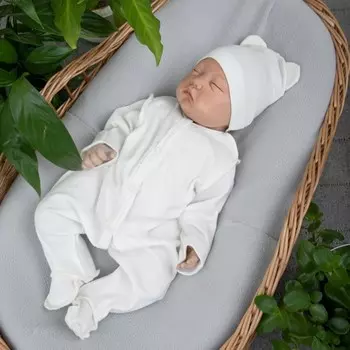 Комплект на выписку демисезонный KinDerLitto «Новый пломбир», 5 предметов, рост 50-56 см, цвет тёмно-синий