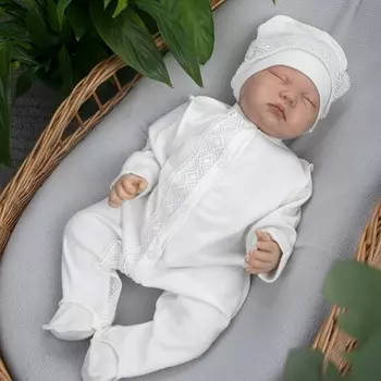 Комплект на выписку демисезонный KinDerLitto «Прованс», 5 предметов, рост 50-56 см, цвет голубой