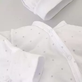 Комплект на выписку демисезонный KinDerLitto «Узелок-2», 5 предметов, рост 50-56 см, цвет жёлтый