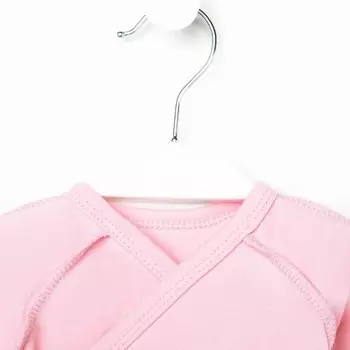 Комплект на выписку для девочки, цвет розовый, рост 56