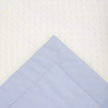 Комплект на выписку KinDerLitto «Новый Первый гардероб», 4 предмета, рост 50-56 см, цвет молочный, небесно-голубой