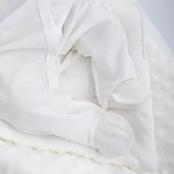 Комплект на выписку KinDerLitto «Новый Первый гардероб», 4 предмета, рост 50-56 см, цвет молочный