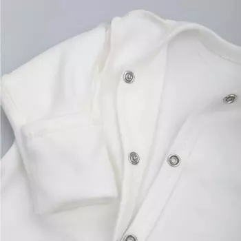 Комплект на выписку KinDerLitto «Пушистик мишка», 3 предмета, рост 50-56 см, цвет серый