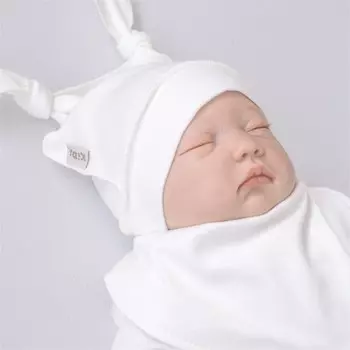 Комплект на выписку «Узелок» 5 предметов, рост 50-56 см., цвет голубой