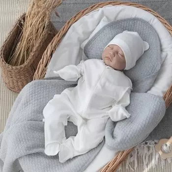 Комплект на выписку зимний KinDerLitto «Новый орсетто», 5 предметов, рост 56-62 см, цвет мята