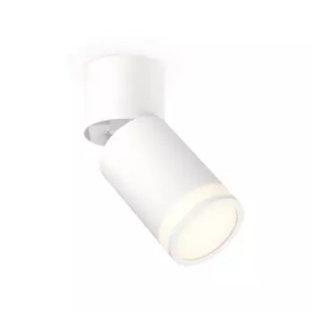 Комплект накладного поворотного светильника Ambrella light, Techno, XM6312084, GU5.3, цвет белый песок, белый