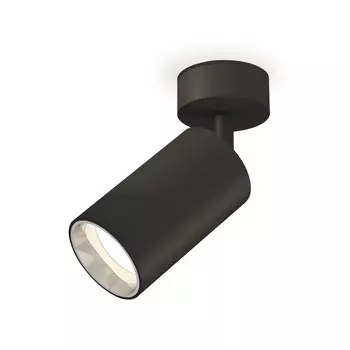 Комплект накладного поворотного светильника Ambrella light, Techno, XM6323003, GU5.3, цвет чёрный песок