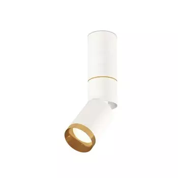 Комплект накладного поворотного светильника Ambrella light, Techno, XM6312130, GU5.3, цвет белый песок