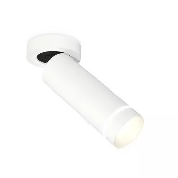 Комплект накладного поворотного светильника с акрилом Ambrella light, Techno, XM6342221, GU5.3, цвет белый песок
